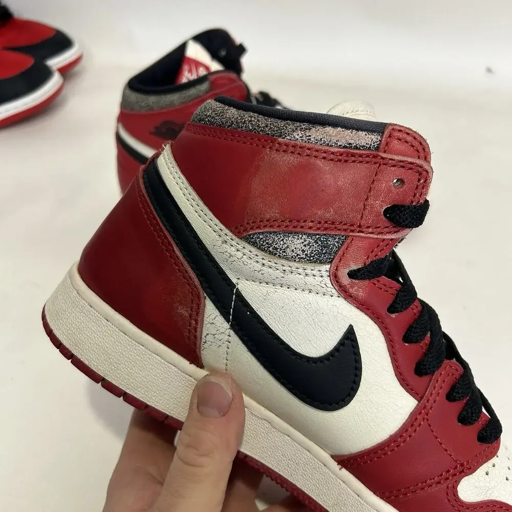 Nike Air Jordan 1 Retro High GS “Chicago/Lost and Found” - Picture 8 of 10